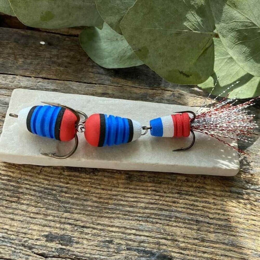 Mandula plaukiantis masalas starkių žūklei Vibra 7,5 cm.