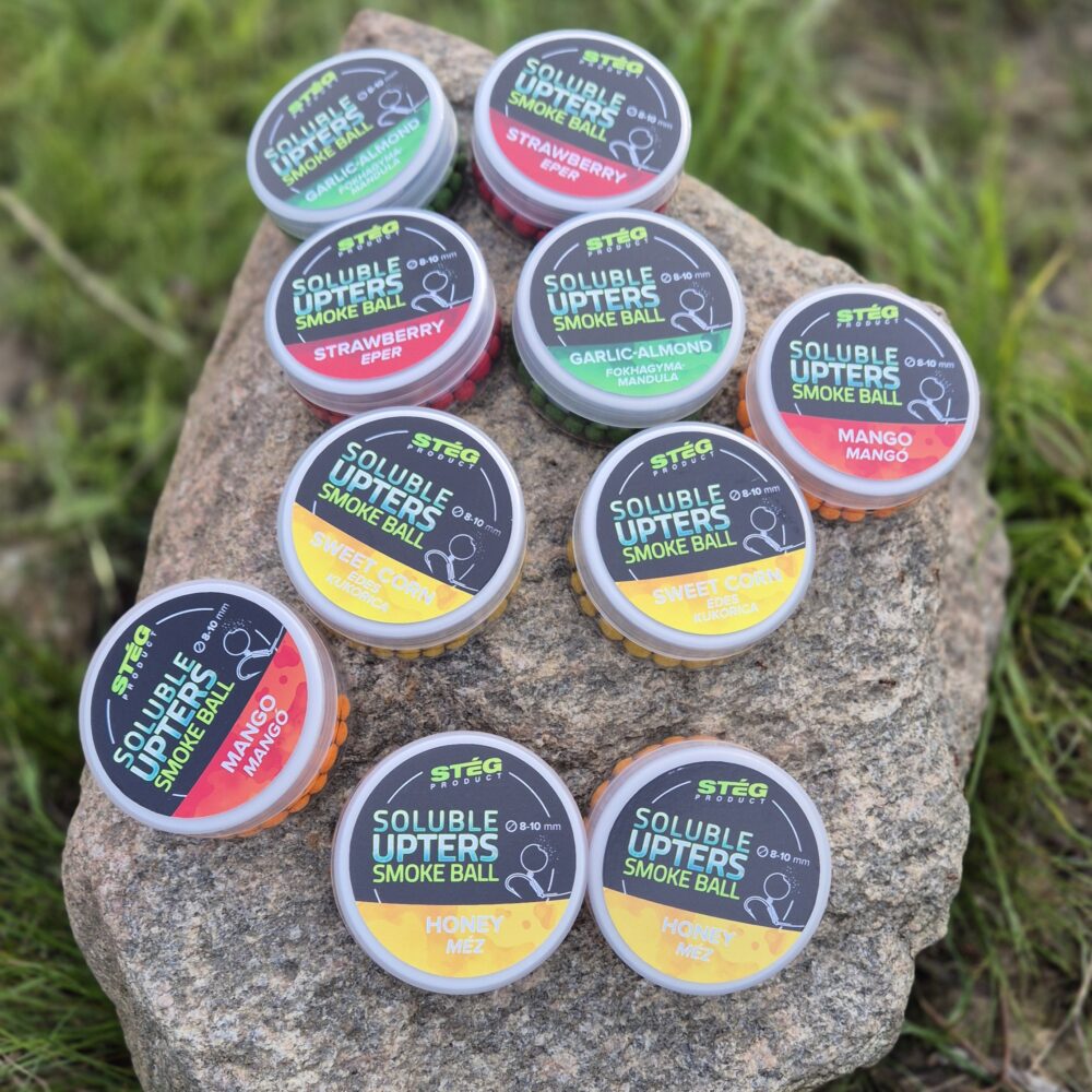 STEG vafteriai Soluble Upters Smoke Ball 8-10mm 30g (įvairių rūšių)