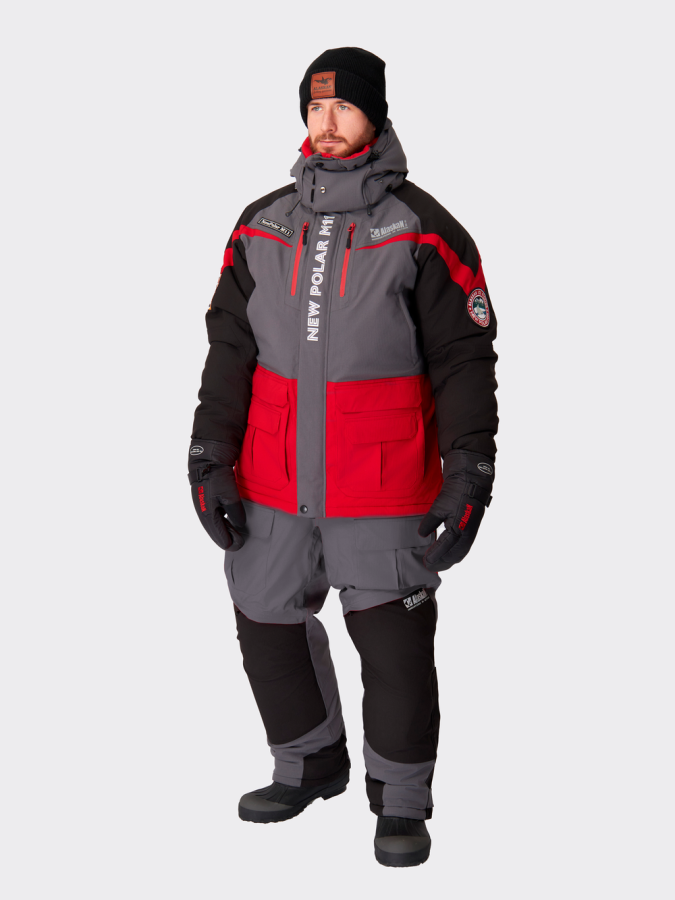 Žieminis kostiumas Alaskan NewPolar M11 red/gray/black M - Image 10
