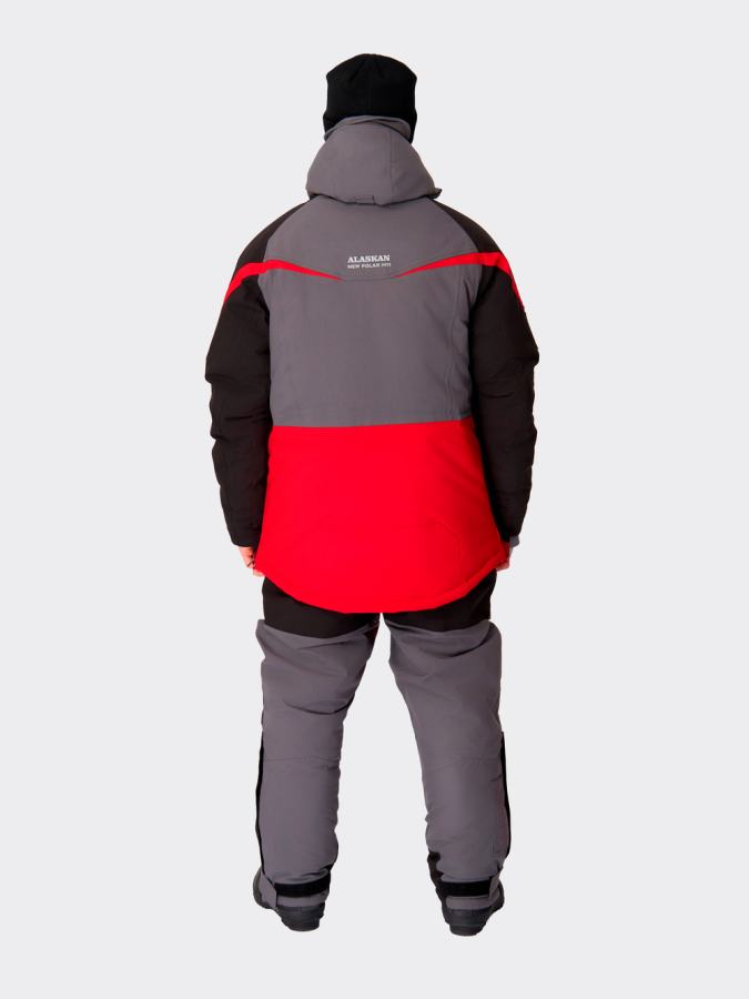 Žieminis kostiumas Alaskan NewPolar M11 red/gray/black M - Image 9