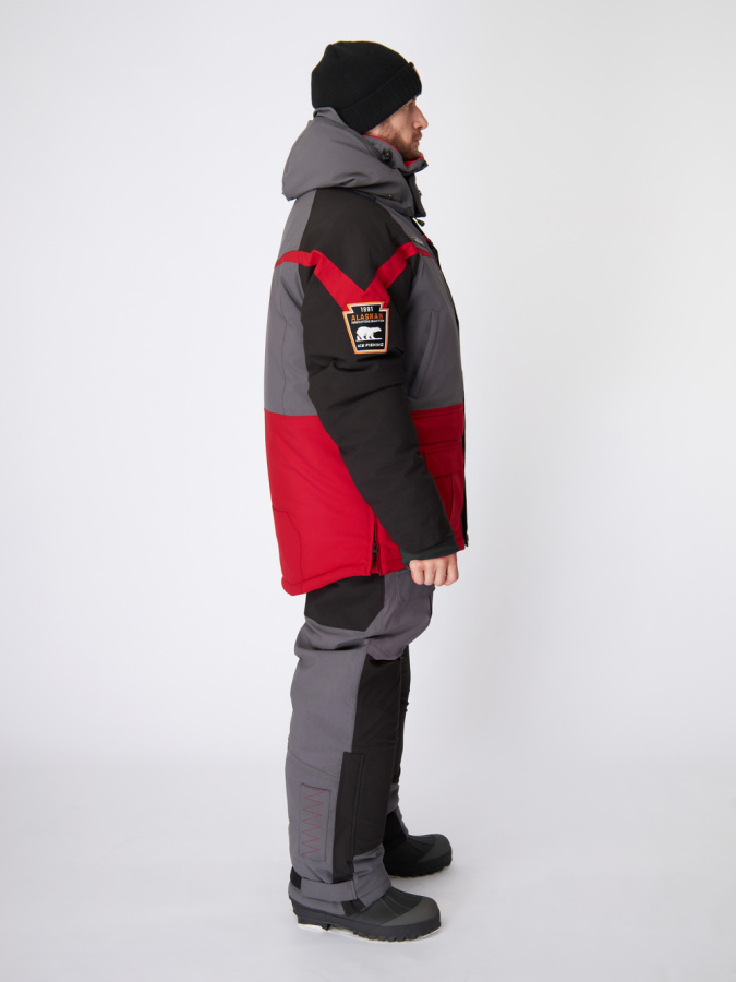 Žieminis kostiumas Alaskan NewPolar M11 red/gray/black M - Image 5