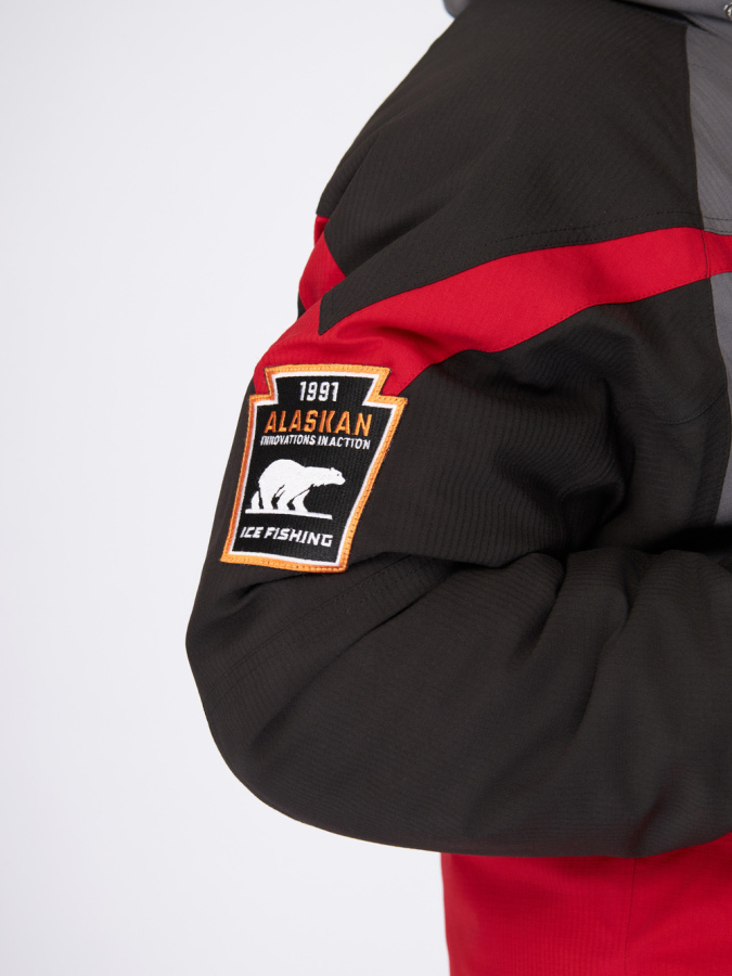 Žieminis kostiumas Alaskan NewPolar M11 red/gray/black M - Image 3