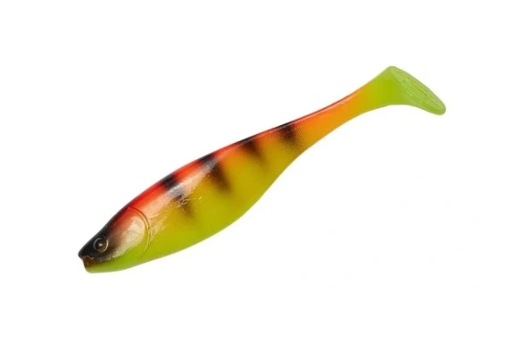 Silikoninis masalas Narval Commander Shad 10cm 5 vnt. #052-Orange Perch