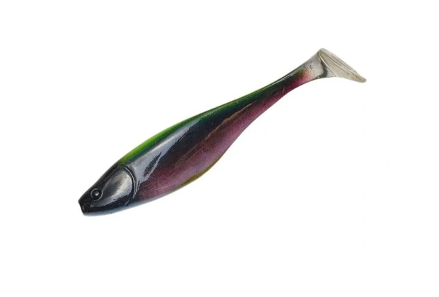 Silikoninis masalas Narval Commander Shad 12cm 4 vnt. #053-Phantom