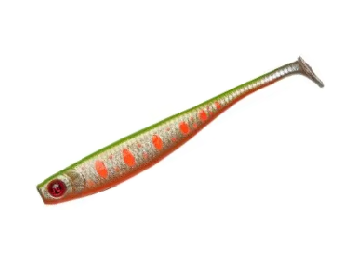 Silikoniniai masalai Narval Skinny 12cm #032-Motley Fish 4 vnt.pak.