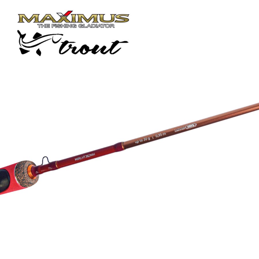 Žieminė meškerė Maximus LONG HAND 382M TROUT 95cm iki 30g - Image 4