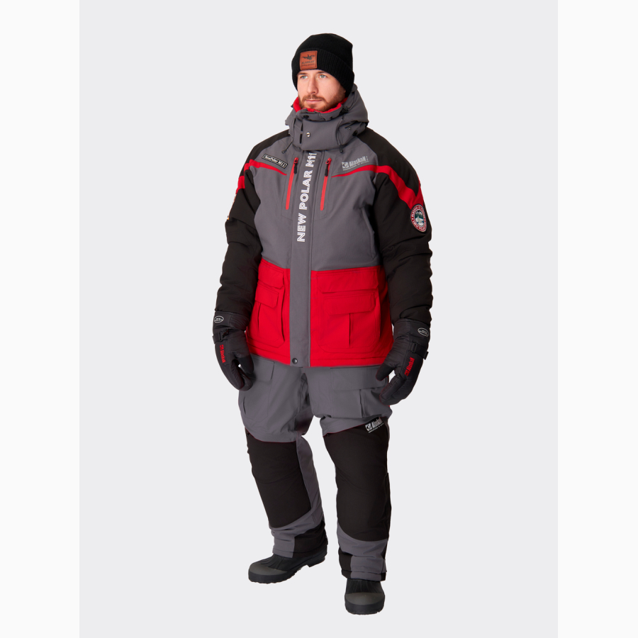 Žieminis kostiumas Alaskan NewPolar M11 red/gray/black M